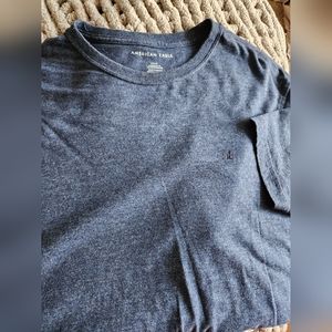 American Eagle Blue SS Tshirt Sz L